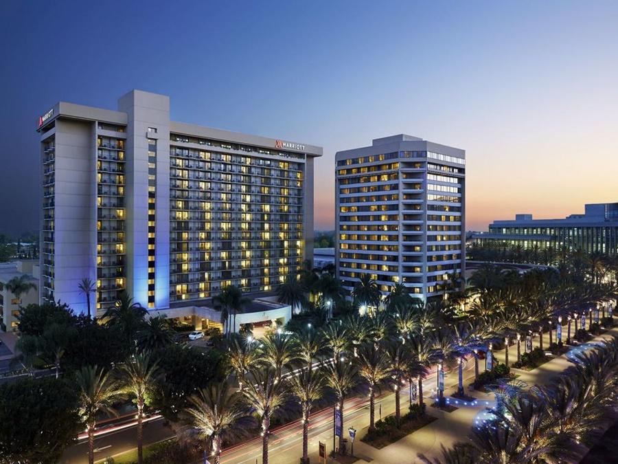 Anaheim Marriott Hotell Eksteriør bilde