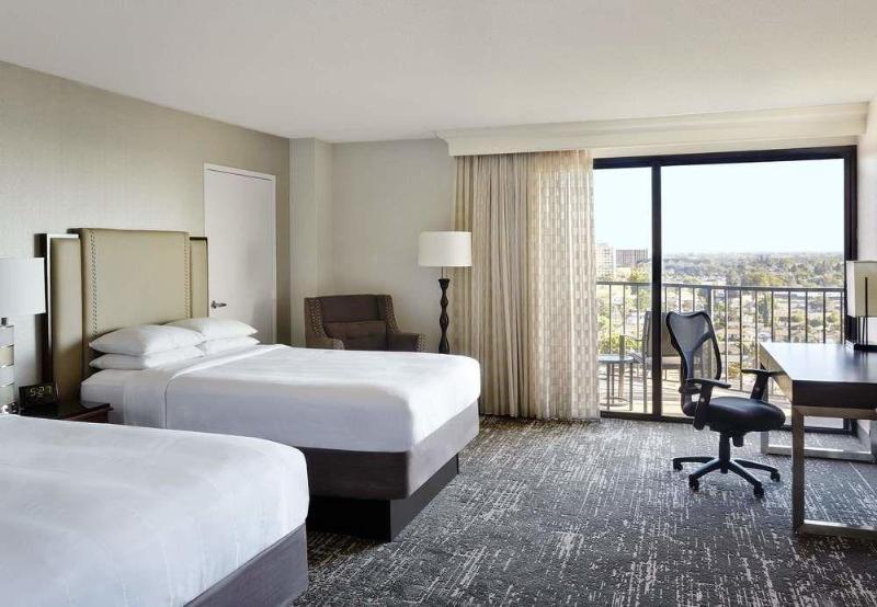 Anaheim Marriott Hotell Eksteriør bilde
