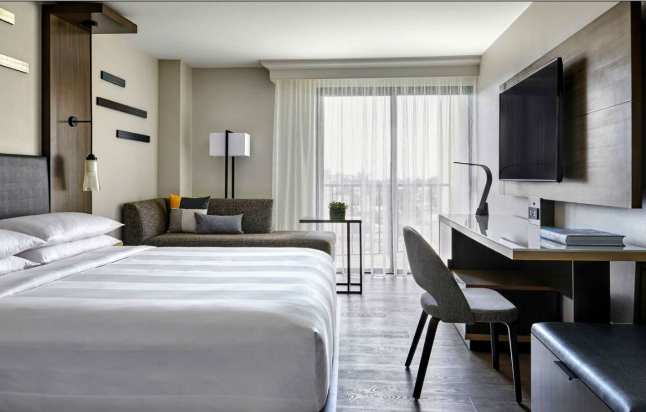 Anaheim Marriott Hotell Eksteriør bilde