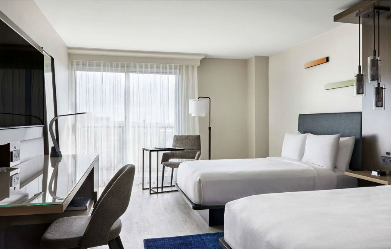 Anaheim Marriott Hotell Eksteriør bilde